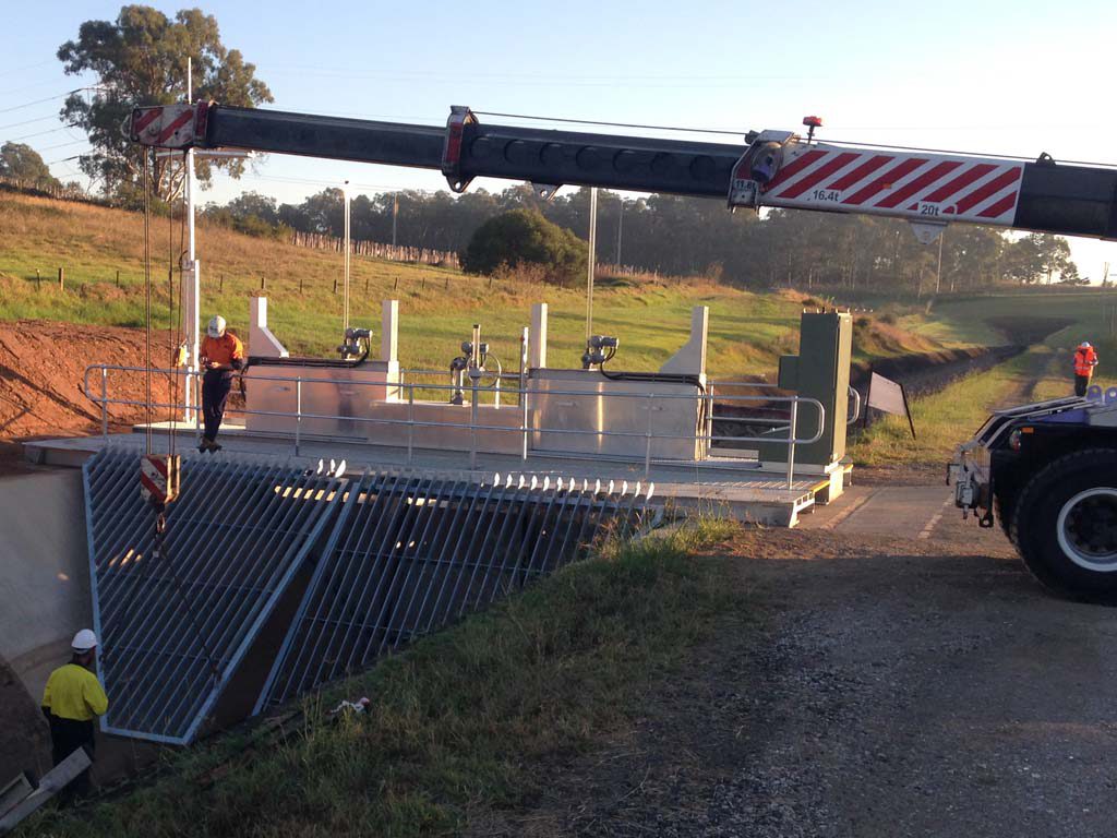 Trash Screens & Trash Racks Trash Rack Cleaning System AWMA