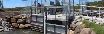 Automated Gates for Kooragang Wetland