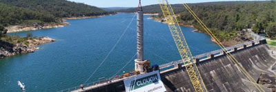 MUNDARING WEIR INTAKE TOWER PENSTOCKS