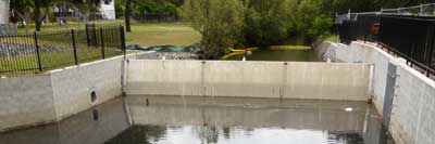 Flood Gate Provides Automatic Stormwater Harvesting For BCC Scheme