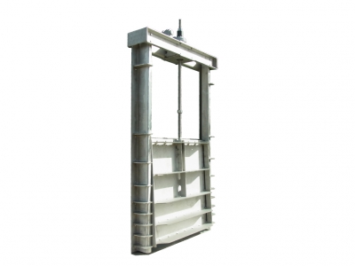 Wedge locking penstocks for excellent sealing against high head pressures