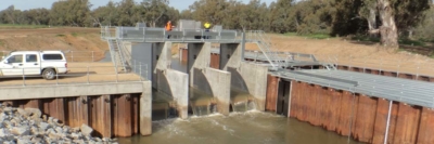 State Water’s Old Man Creek Flow Regulation Weir and Fishway