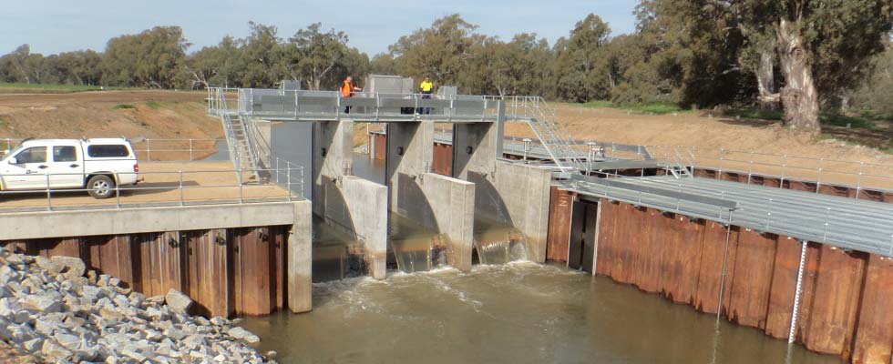 State Water’s Old Man Creek Flow Regulation Weir and Fishway