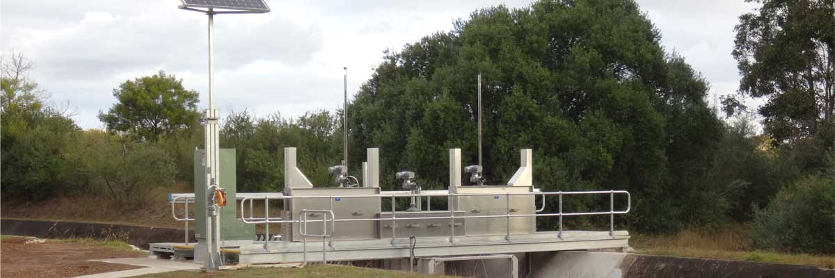 Upper Canal Control Gates | AWMA