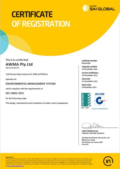 ISO 14001:2015 Certification