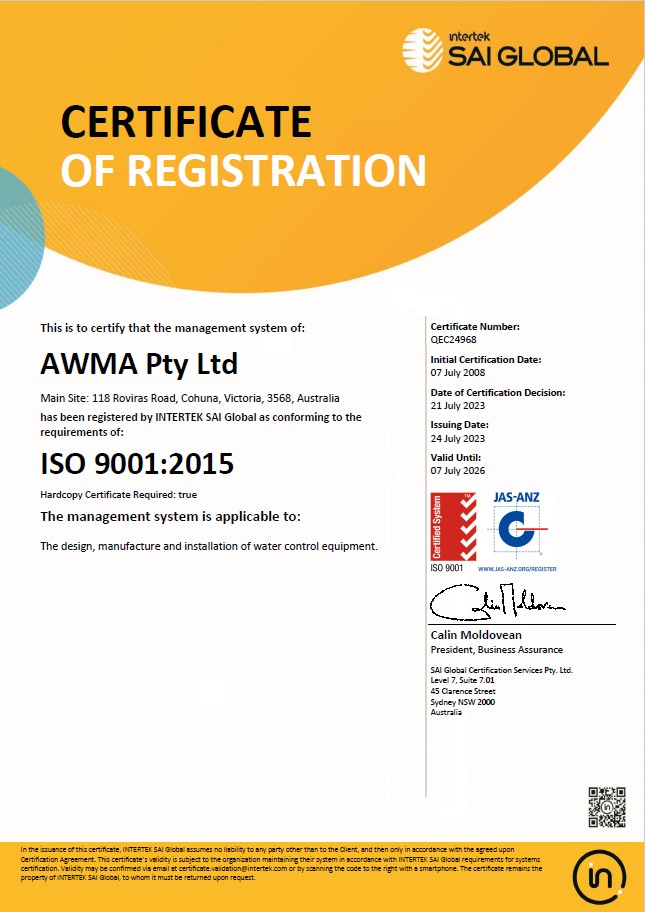 ISO 9001:2015 Certification