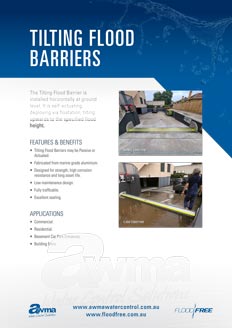 tilting-flood-barrier