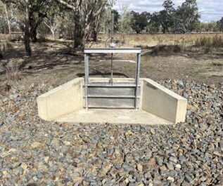 Undershot Gates for Moodie Swamp Environmental Project